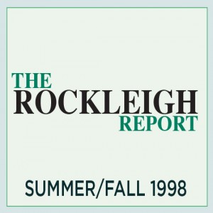 Vol 1 No. 1 - The Rockleigh Report – Spring/Fall 1998 - NL20160002 - JHR, Jewish Home at Rockleighl Rockleigh Groundbreaking                                                                     